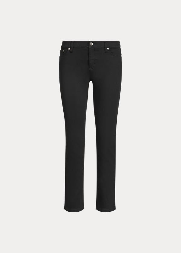 Calças De Ganga Ralph Lauren Modern Straight Curvy Mulher 30758-NIYQ